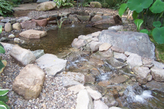 Red Bank Featured Project | Outdoor Patio Designs | Backyard Patio | Pondless Waterfall